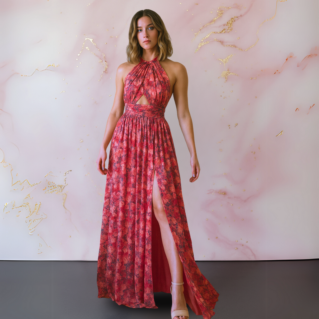 Cora™ | Elegant Floral Maxi Dress